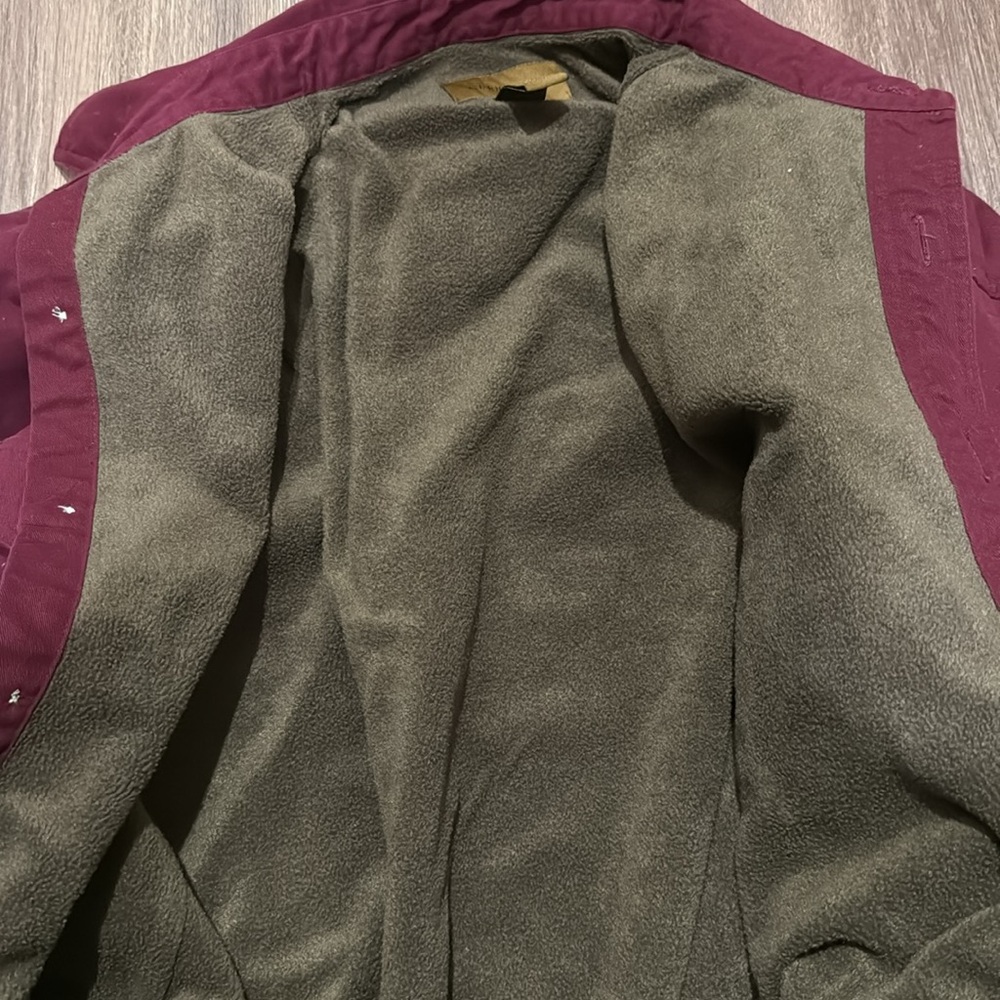 Men’s Button Down Lined Shirt Jacket - image 2